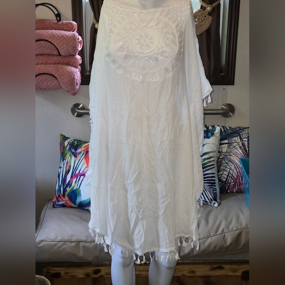 NEW!  Swim Suit Cochet Cover Up - Picture 8 of 10